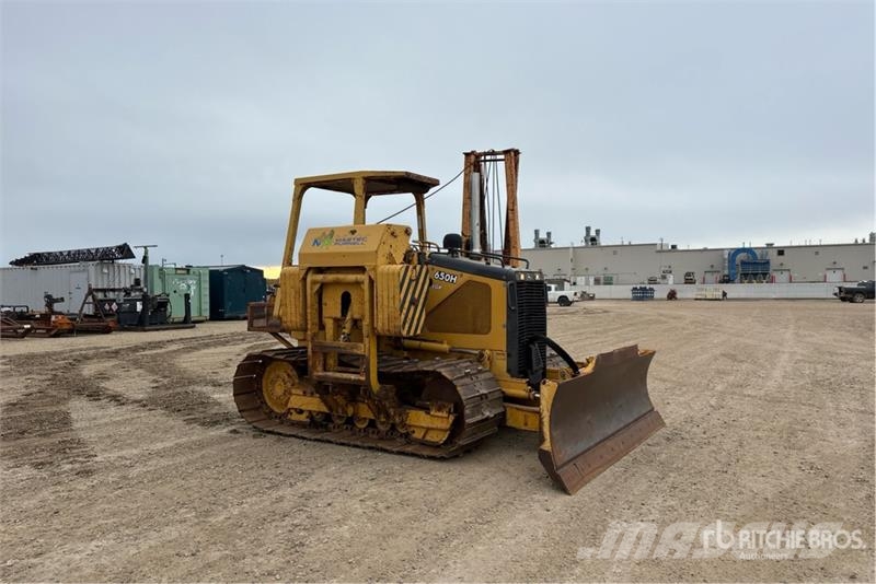 John Deere 650H LGP Combination Pipelayer w/ Midwestern M520 Rohrverlegeraupen