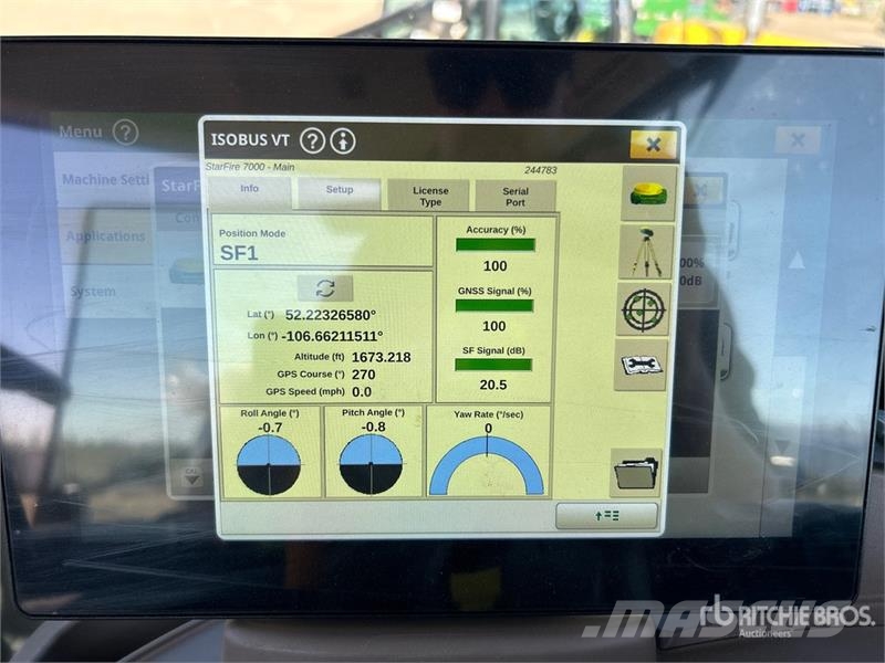 John Deere 6R 215 4WD Tractor الجرارات
