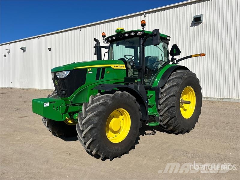 John Deere 6R 215 4WD Tractor الجرارات