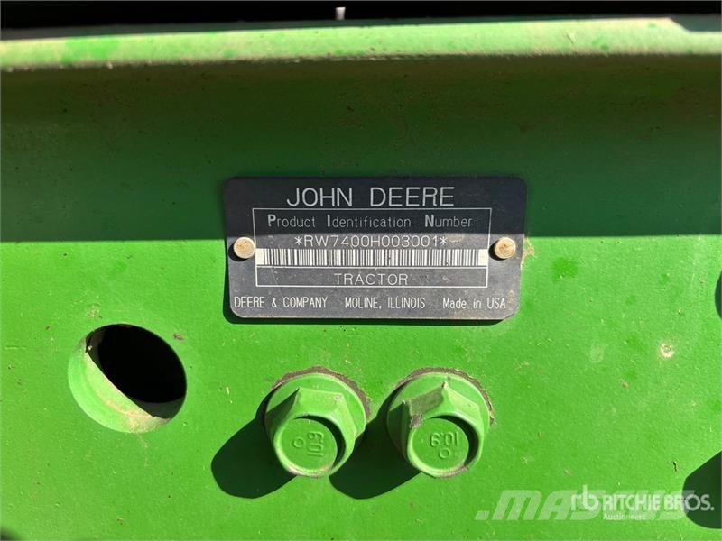John Deere 7400 4WD Tractor Traktori