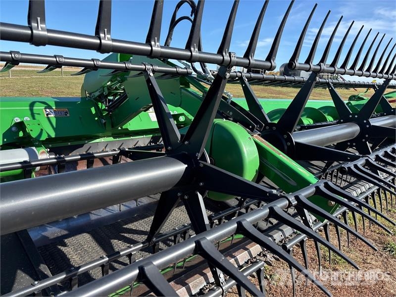 John Deere 740FD 40 ft Hydra Flex Draper Combine Header Derliaus nuėmimo kombainų galvos