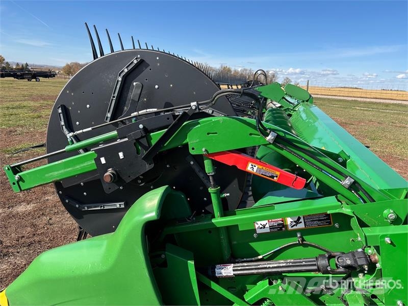 John Deere 740FD 40 ft Hydra Flex Draper Combine Header Derliaus nuėmimo kombainų galvos