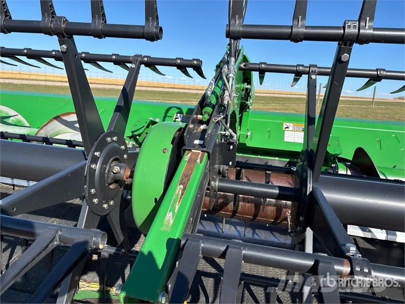 John Deere 740FD 40 ft Hydra Flex Draper Combine Header Derliaus nuėmimo kombainų galvos
