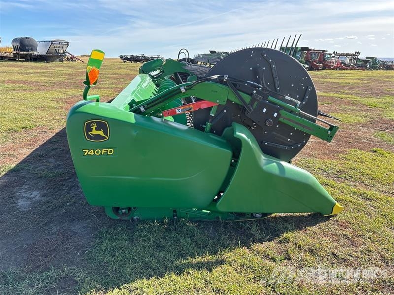 John Deere 740FD 40 ft Hydra Flex Draper Combine Header Derliaus nuėmimo kombainų galvos