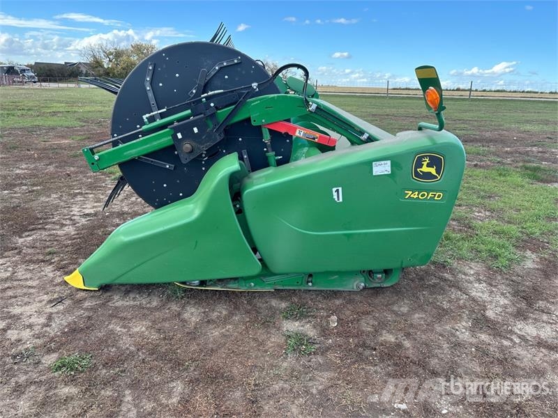 John Deere 740FD 40 ft Hydra Flex Draper Combine Header Glave hederi za kombajne