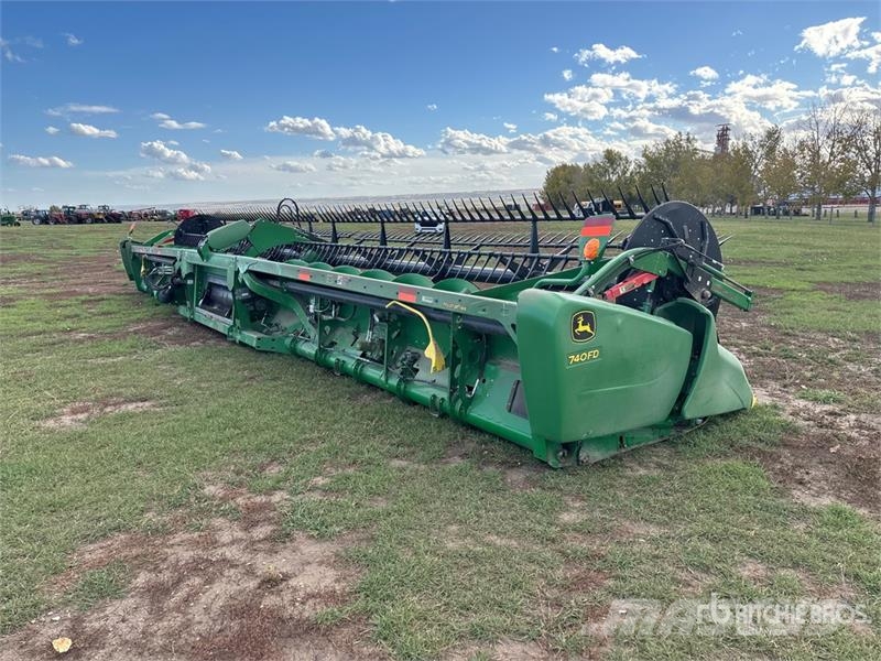 John Deere 740FD 40 ft Hydra Flex Draper Combine Header Glave hederi za kombajne
