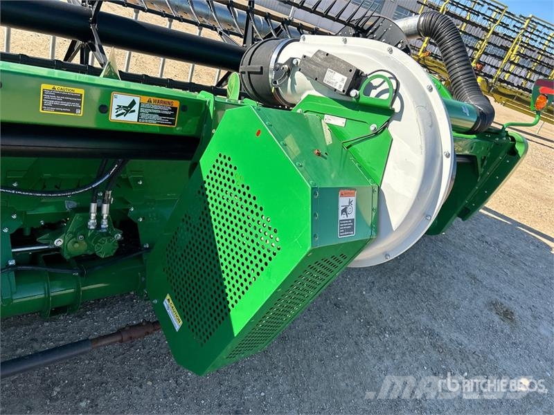 John Deere 745FD 45 ft Hydraflex Draper Combine Header Cabeçotes de colheitadeira