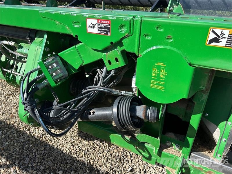 John Deere 745FD 45 ft Hydraflex Draper Combine Header Cabezales de cosechadoras combinadas