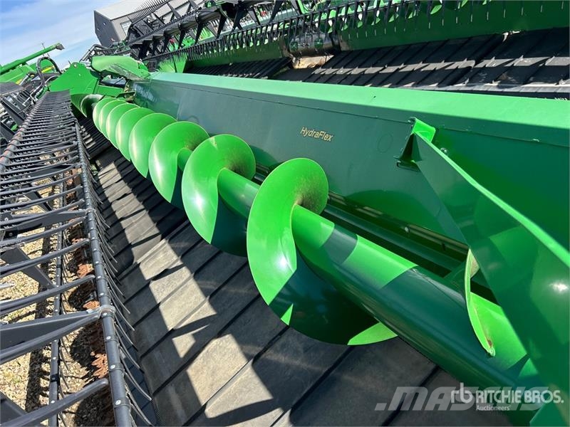 John Deere 745FD 45 ft Hydraflex Draper Combine Header Cabeçotes de colheitadeira