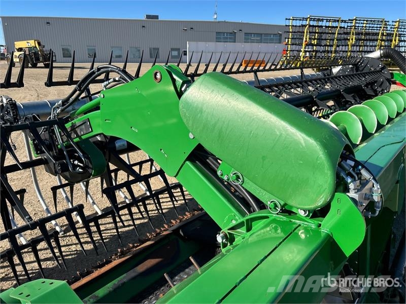 John Deere 745FD 45 ft Hydraflex Draper Combine Header Cabeçotes de colheitadeira