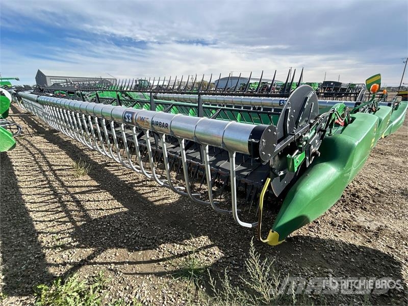 John Deere 745FD 45 ft Hydraflex Draper Combine Header Cabezales de cosechadoras combinadas