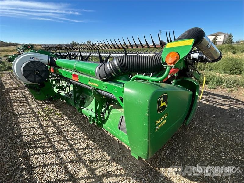 John Deere 745FD 45 ft Hydraflex Draper Combine Header Maaidorser aanbouwdelen