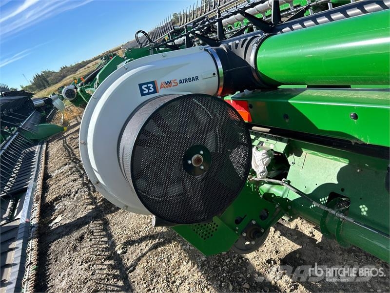 John Deere 745FD 45 ft Hydraflex Draper Combine Header Cabeçotes de colheitadeira