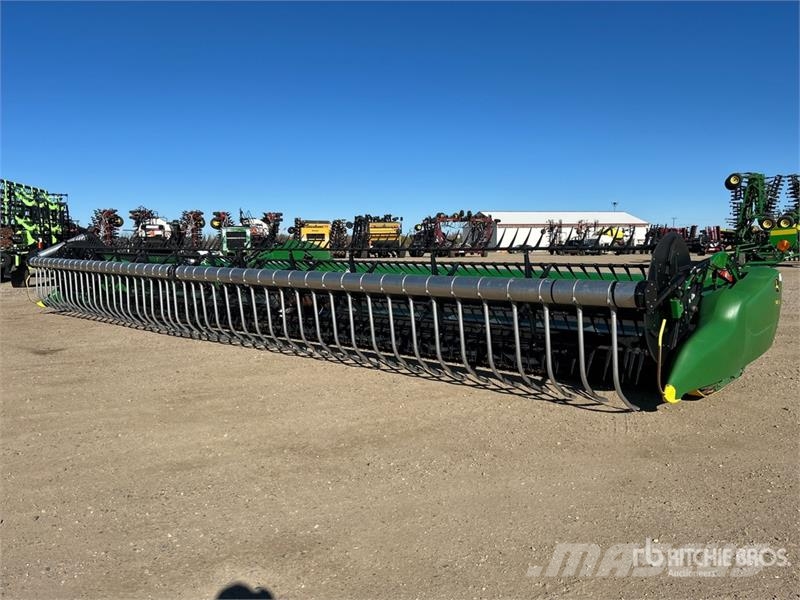 John Deere 745FD 45 ft Hydraflex Draper Combine Header Cabeçotes de colheitadeira