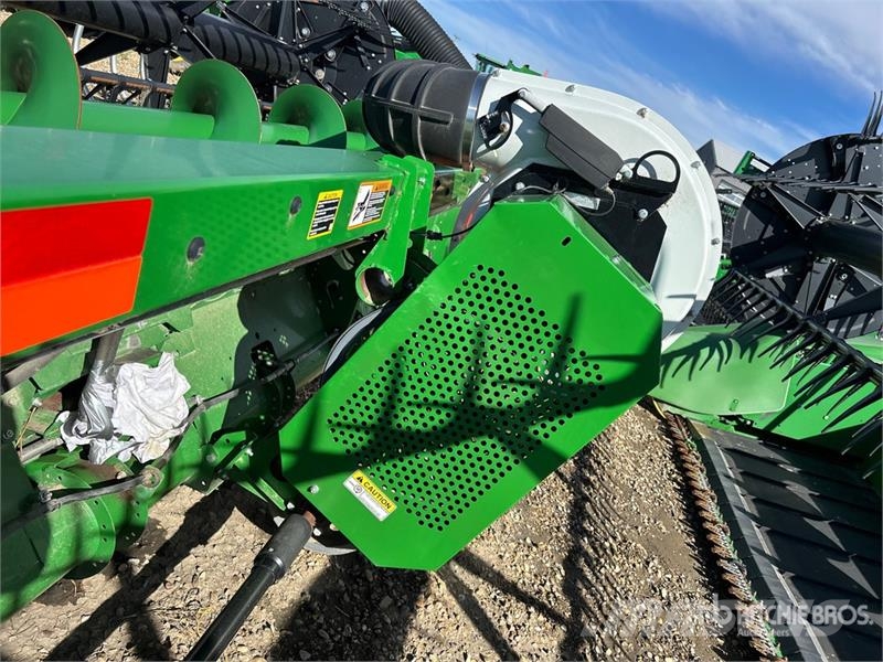 John Deere 745FD 45 ft Hydraflex Draper Combine Header Cabeçotes de colheitadeira
