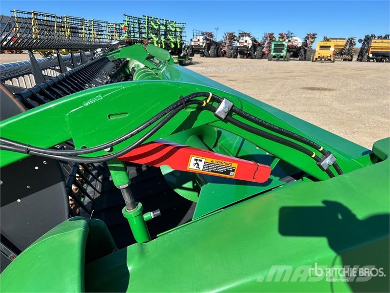 John Deere 745FD 45 ft Hydraflex Draper Combine Header Cabeçotes de colheitadeira