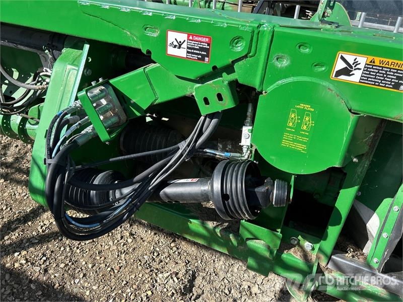 John Deere 745FD 45 ft Hydraflex Draper Combine Header Cabeçotes de colheitadeira