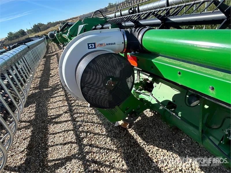 John Deere 745FD 45 ft Hydraflex Draper Combine Header Cabezales de cosechadoras combinadas