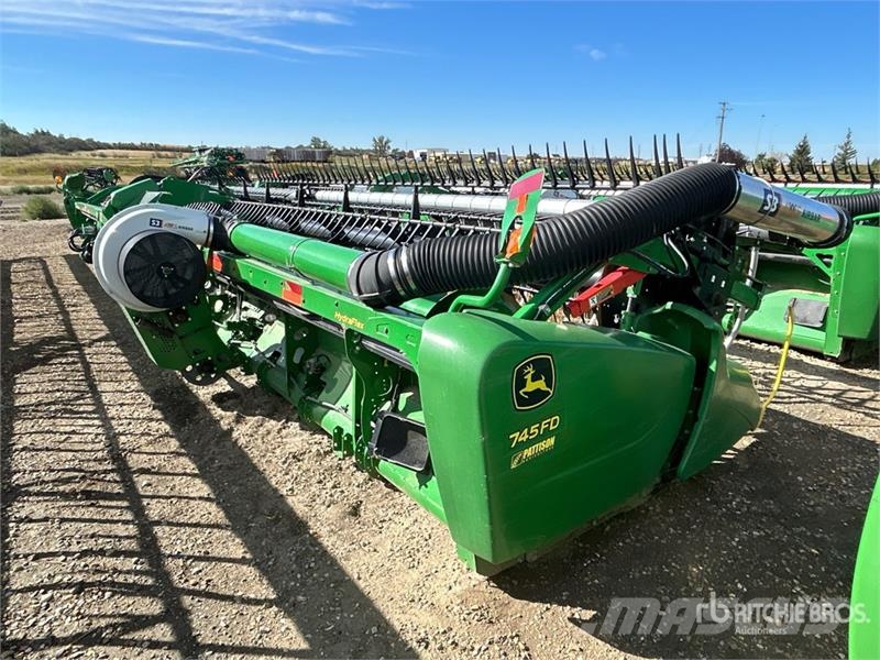 John Deere 745FD 45 ft Hydraflex Draper Combine Header Maaidorser aanbouwdelen