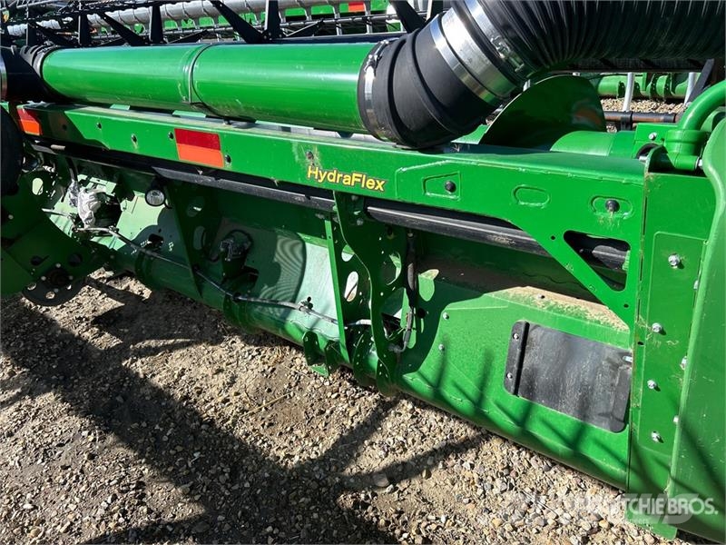 John Deere 745FD 45 ft Hydraflex Draper Combine Header Cabeçotes de colheitadeira