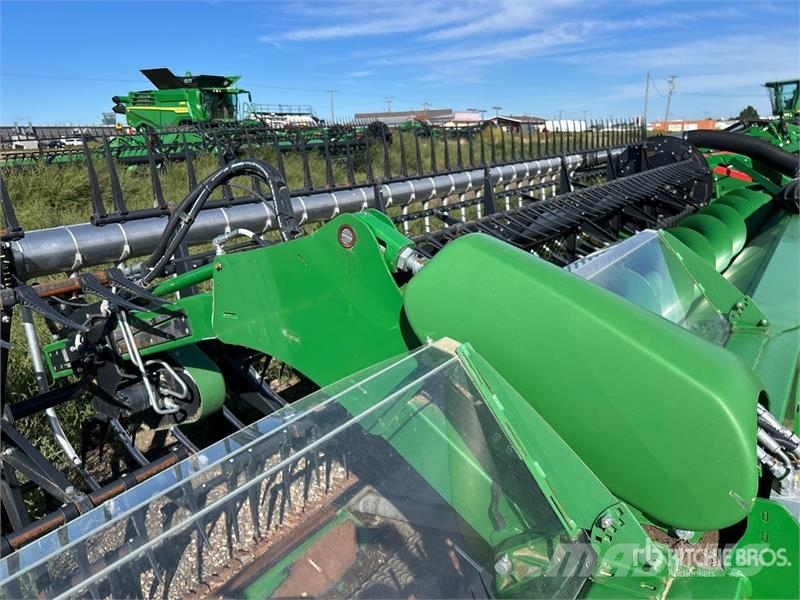 John Deere 745FD 45 ft Hydraflex Draper Combine Header Cabezales de cosechadoras combinadas