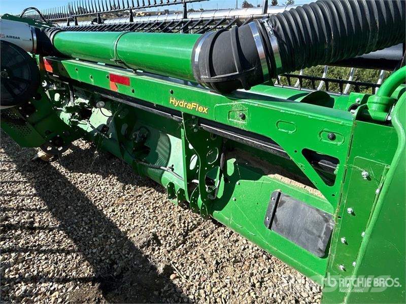 John Deere 745FD 45 ft Hydraflex Draper Combine Header Cabezales de cosechadoras combinadas