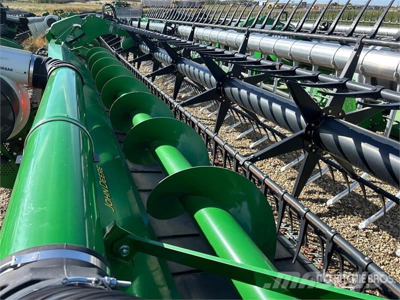John Deere 745FD 45 ft Hydraflex Draper Combine Header Cabeçotes de colheitadeira