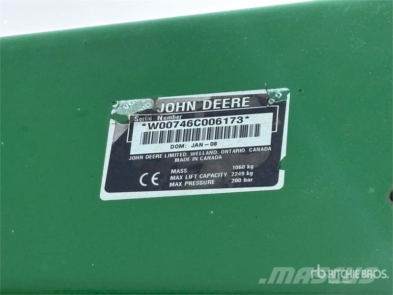 John Deere 746 110 in Front Loader Attachment Навесные фронтальные погрузчики