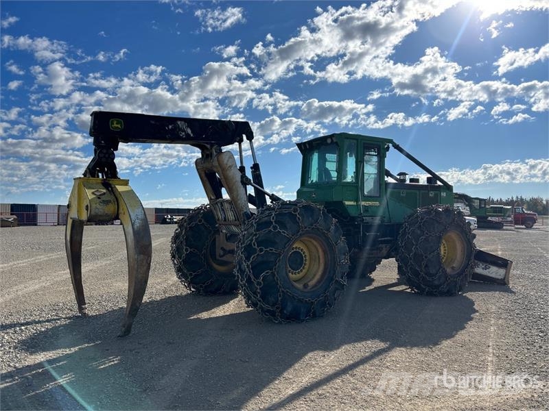 John Deere 748G3 4x4 Skidder Miško vilkikai