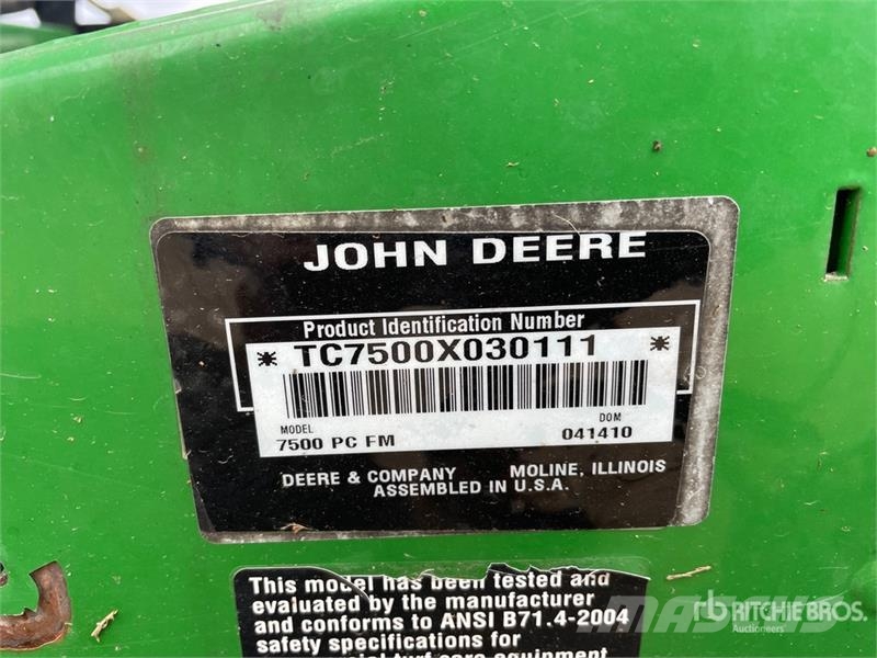 John Deere 7500 Fairway Mower Fairway mowers