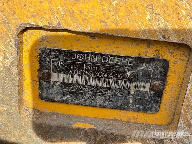 John Deere 750L LGP Crawler Dozer Dozers - Tratores rastos