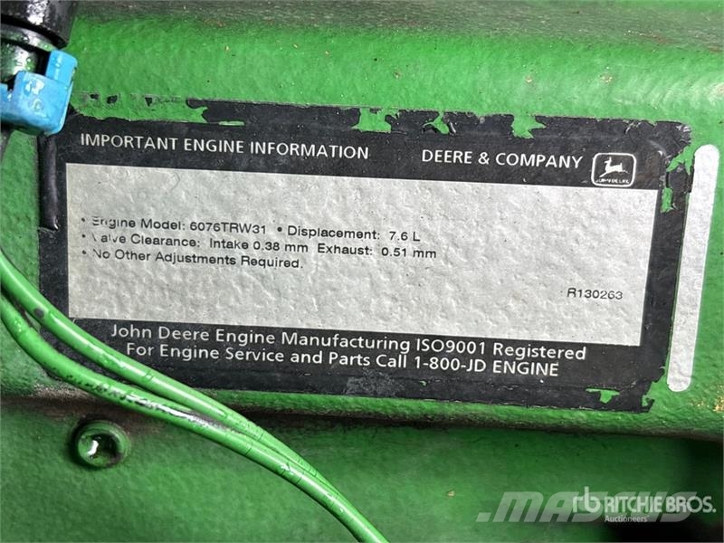 John Deere 7700 4WD Tractor Traktorok