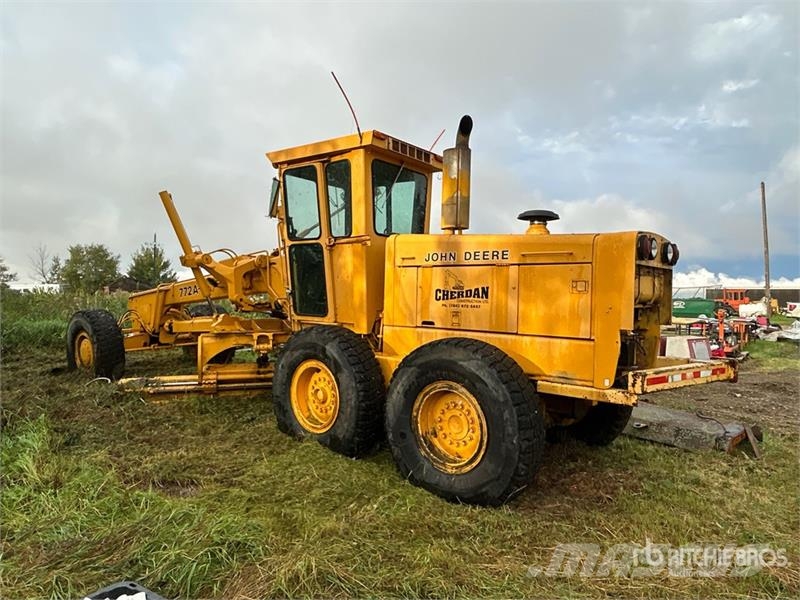 John Deere 772 A-H AWD Motor Grader Tiehöylät