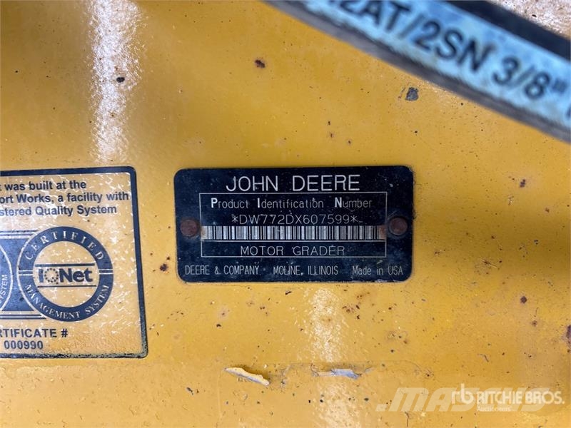 John Deere 772D AWD Motor Grader Greyderler