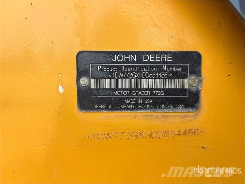John Deere 772G AWD Motor Grader Gréderek