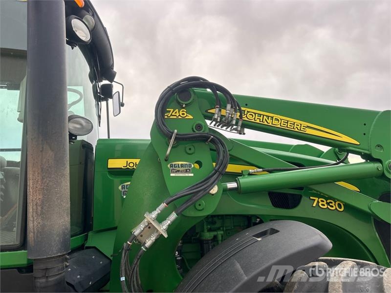 John Deere 7830 4WD Tractor Traktoriai