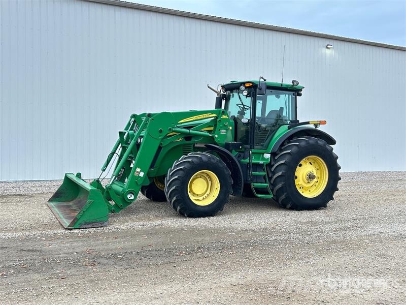 John Deere 7830 4WD Tractor Traktoriai