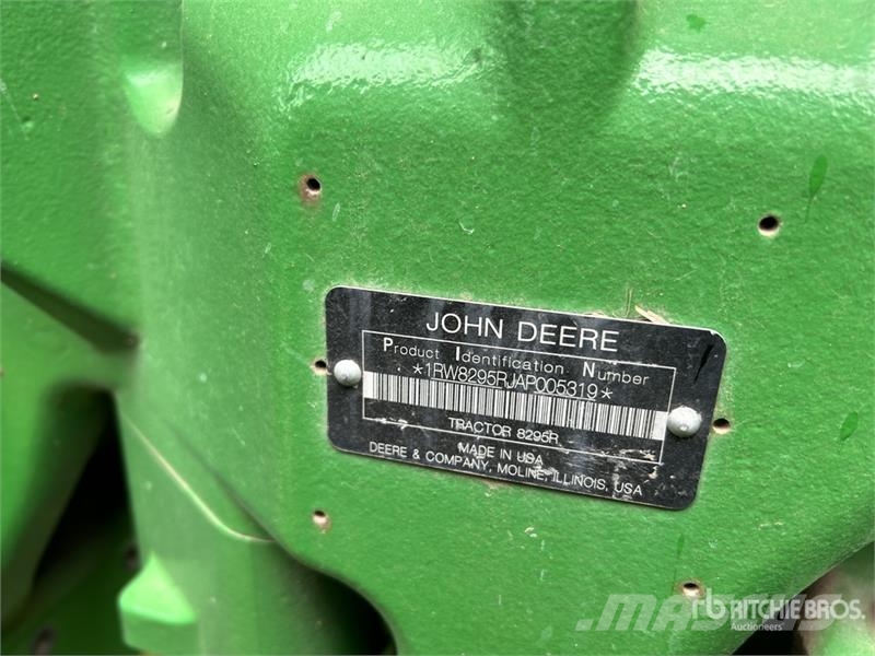 John Deere 8295R 4WD Tractor Traktorok