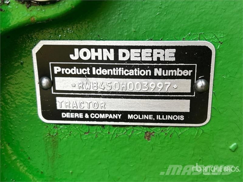 John Deere 8450 Muud põllumajandusmasinad