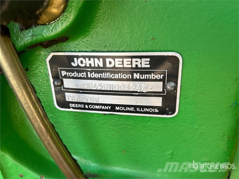 John Deere 8450 ماكينات زراعية - غير ذلك