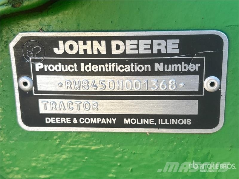 John Deere 8450 ماكينات زراعية - غير ذلك