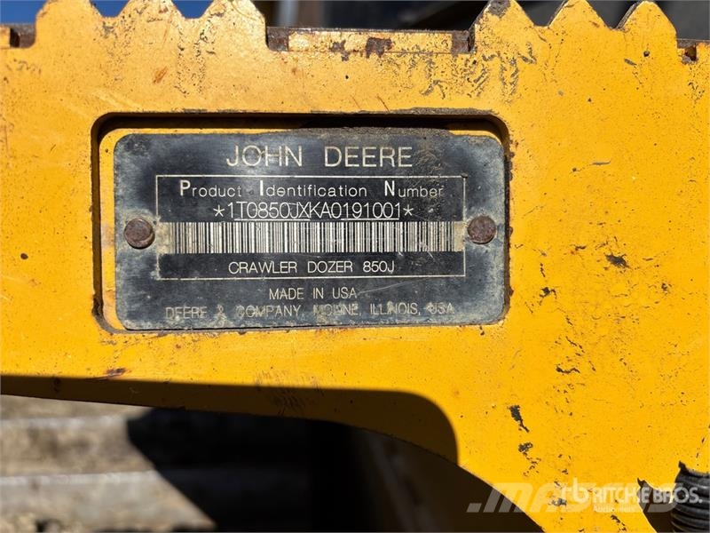 John Deere 850J LGP Buldozer sobre oruga