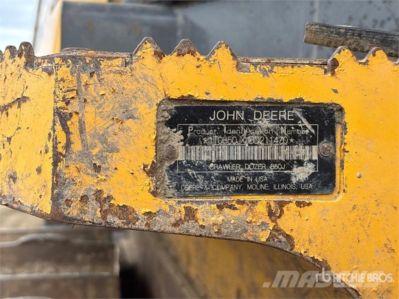 John Deere 850J LGP بلدوزرات مجنزرة