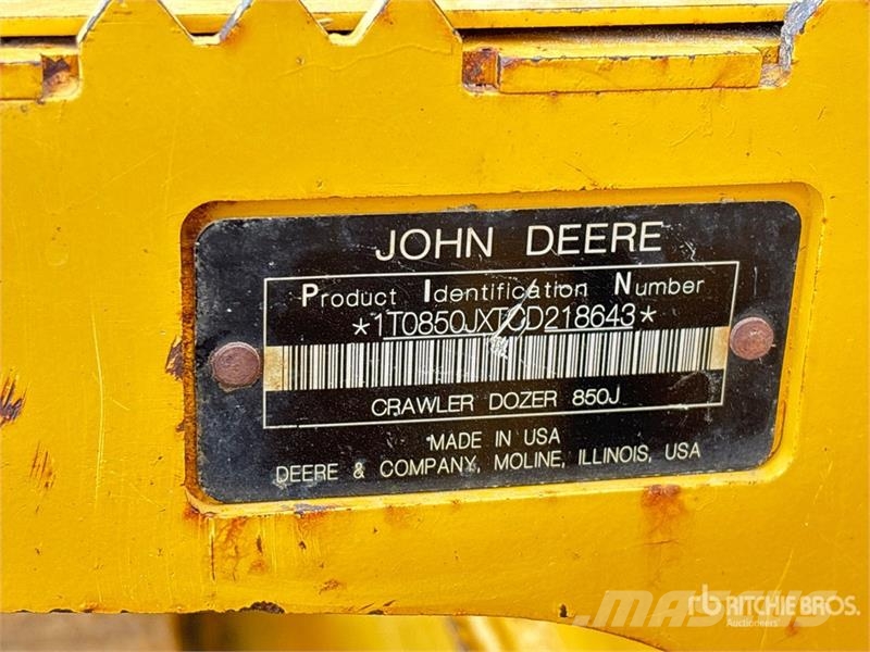 John Deere 850J LGP Buldooserid