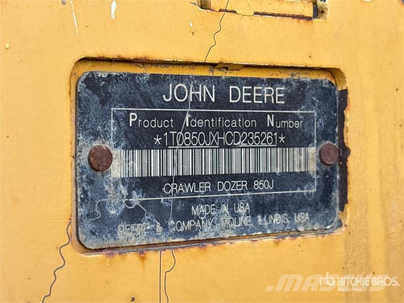 John Deere 850J LGP Bulldozer