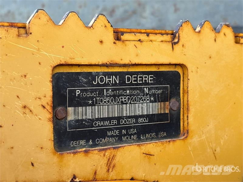 John Deere 850J WLT Buldožeri gusjeničari