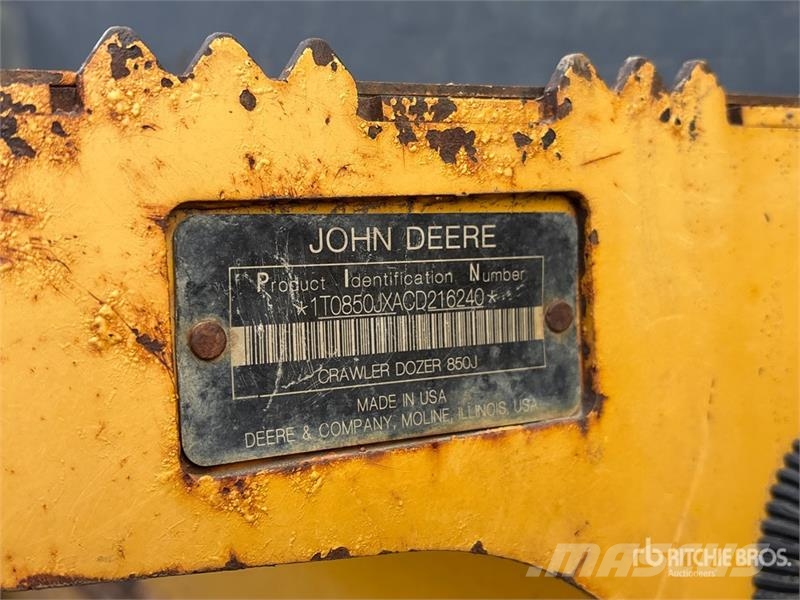 John Deere 850J WLT Гусеничні бульдозери