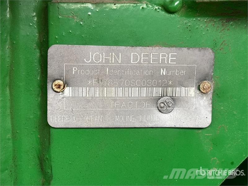 John Deere 8570 Articulated 4WD Tractor Kmetijstvo - drugo