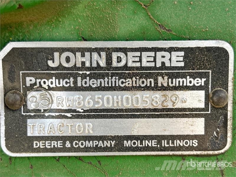 John Deere 8650 农业机械-其他