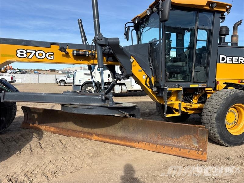 John Deere 870G Motor Grader Grejderi
